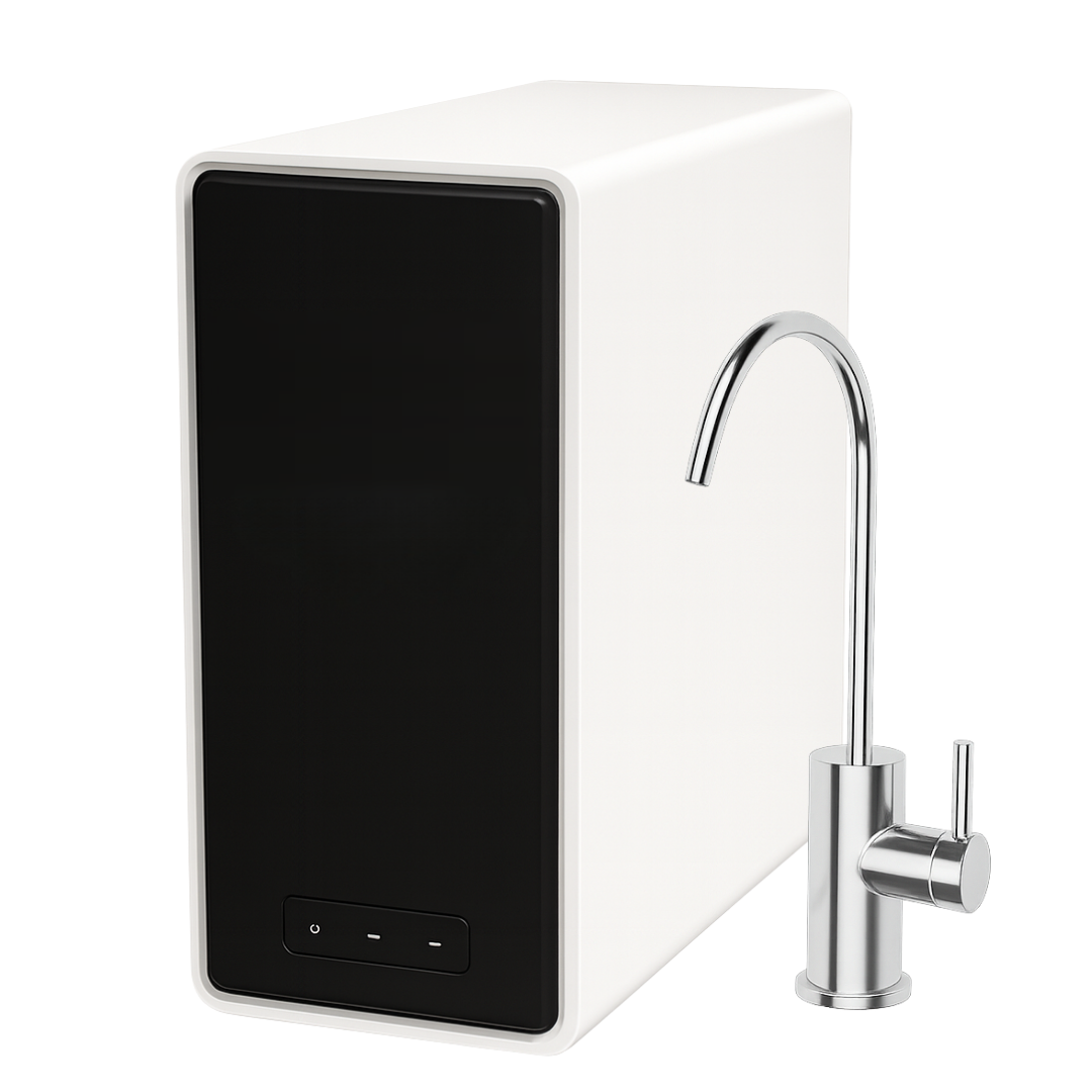Rightway Water Co AlkaPro 800 tankless reverse osmosis system with faucet